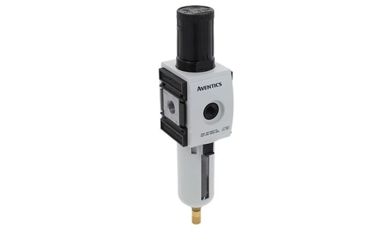 AVENTICS R412007184 AS3-FRE Filter Regulator, 5μm, G 1/2, Semi Automatic, 16 bar - generaltechuae