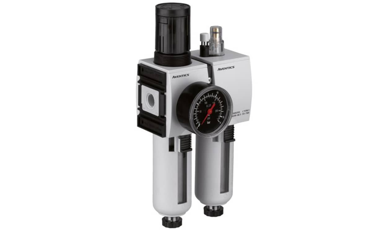 AVENTICS R412007307 AS3-ACD Filter Regulator, 5μm, G 1/2, Semi Automatic, 16 bar - generaltechuae
