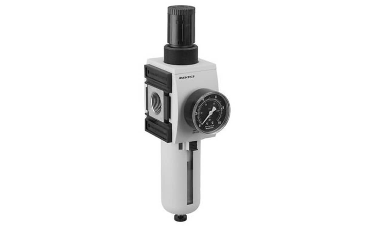 AVENTICS R412009184 AS5 Filter Regulator, 5μm, G 1, Semi Automatic, 16 bar - generaltechuae