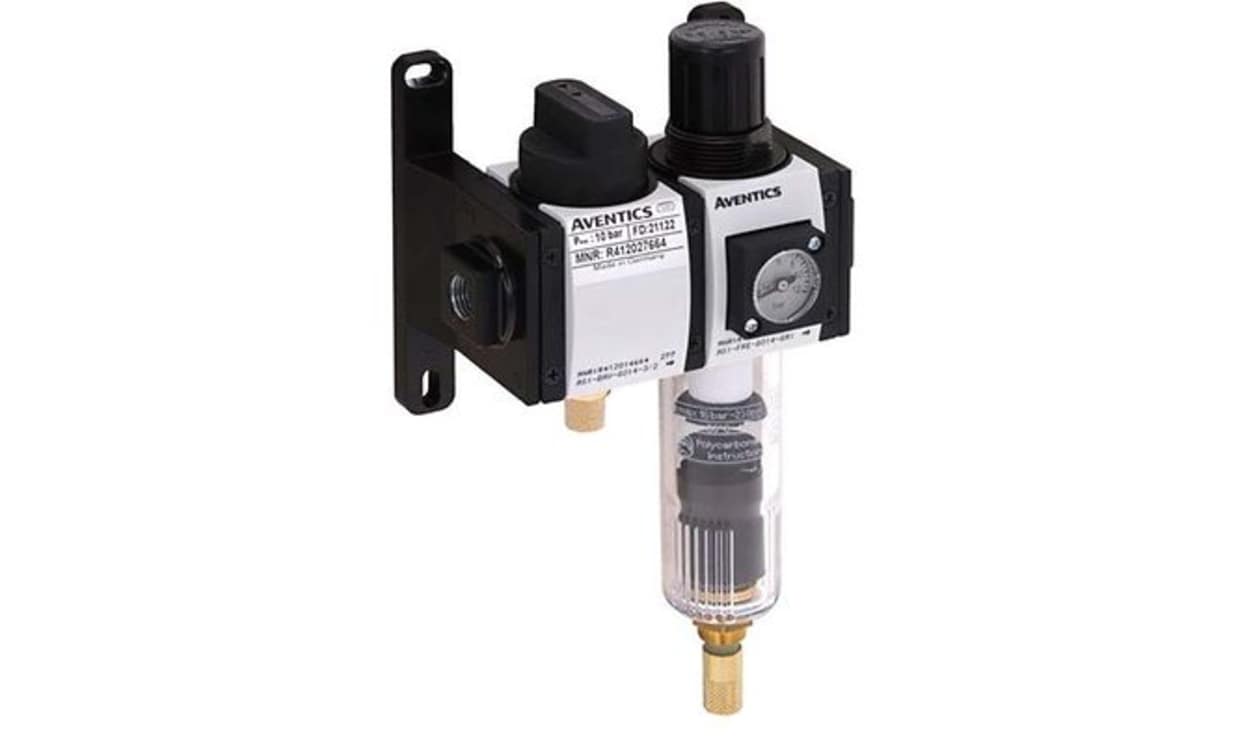 AVENTICS R412027664 AS1 Filter Regulator, 5μm, G 1/4, Automatic, 12 bar - generaltechuae