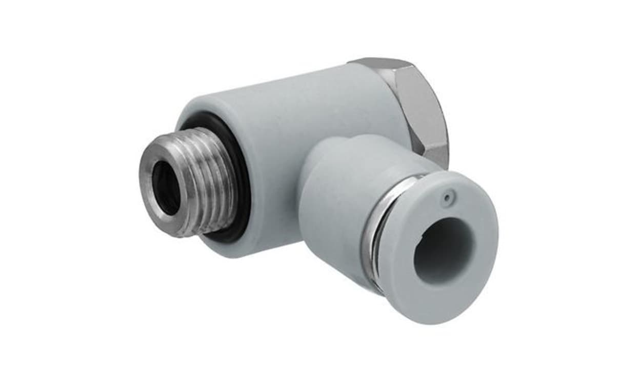 AVENTICS R412005240 QR1-S-RW1 Series, G 1/8 to Push In 8 mm, Threaded Connection Style