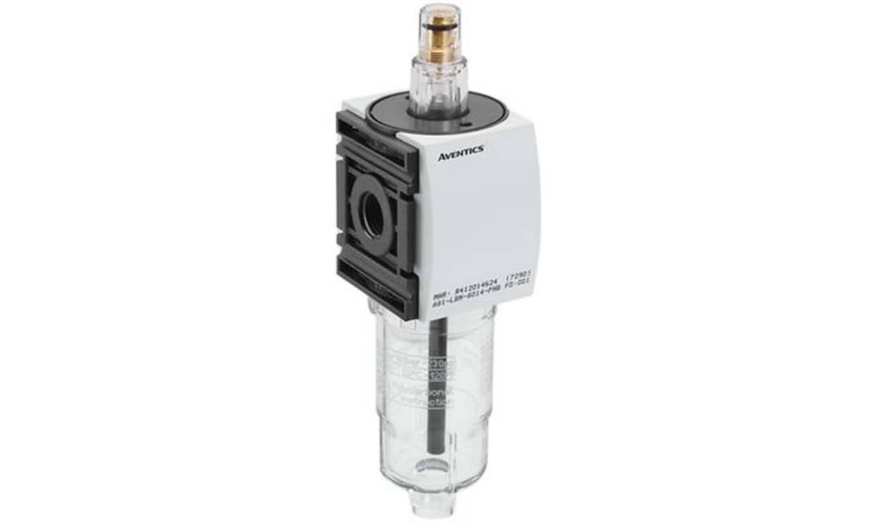 AVENTICS R412014624 G 1/4 1400L/min Pneumatic Lubricator, 12bar to 0.8 bar, AS1 Series - generaltechuae
