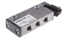 AVENTICS 0820403002 Roller 5/2 Pneumatic Manual Control Valve ST Series, G 1/8, 1/8in, III B
