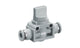 AVENTICS R412005482 Locking Shut-Off Valve Manual Blocking Of Air Supply Mechanical Valve QR1-ASC Series, 2.5mm