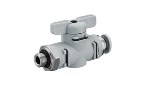 AVENTICS R412005501 Locking Shut-Off Valve Manual Blocking Of Air Supply Ball Valve QR1-BGS Series, G 1/2, 1/2in