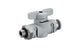 AVENTICS R412005501 Locking Shut-Off Valve Manual Blocking Of Air Supply Ball Valve QR1-BGS Series, G 1/2, 1/2in