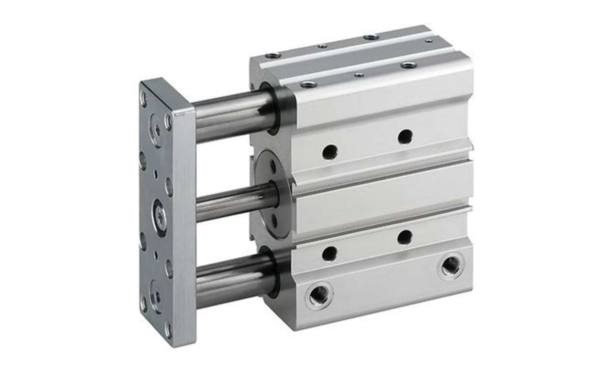 AVENTICS 0822060005 Pneumatic Guided Cylinder - , 12mm Bore, 75mm Stroke, GPC Series, Double Acting - generaltechuae
