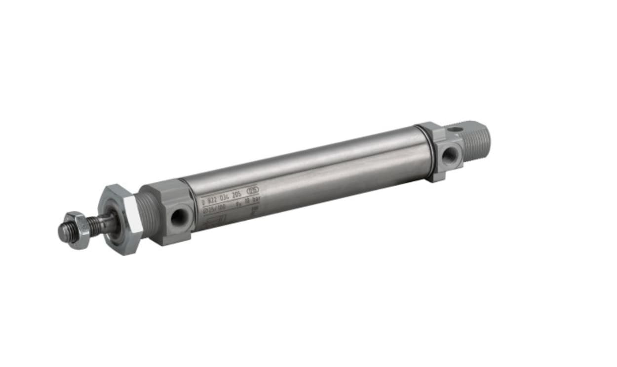 AVENTICS 0822234002 Roundline Cylinder - , 25mm Bore, 25mm Stroke, MNI Series, Double Acting - generaltechuae