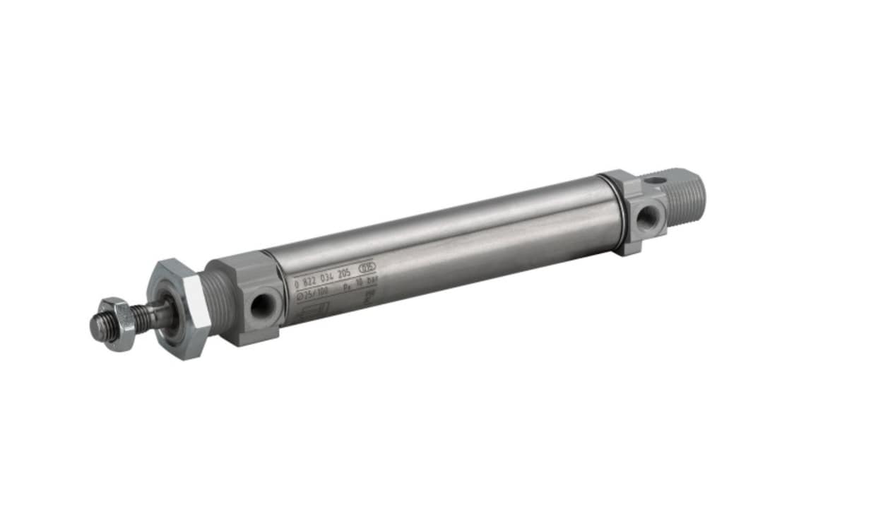 AVENTICS 0822332506 Roundline Cylinder - , 16mm Bore, 125mm Stroke, MNI Series, Double Acting - generaltechuae