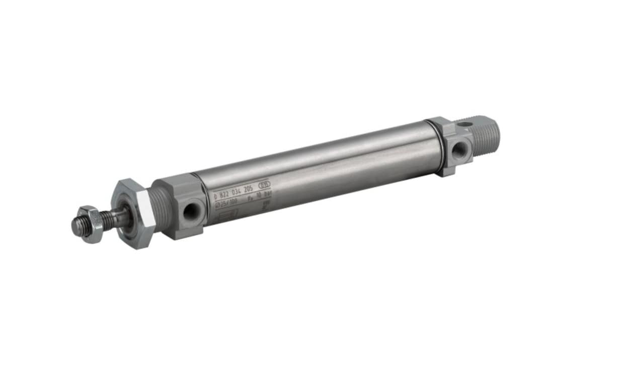 AVENTICS 0822333501 Roundline Cylinder - , 20mm Bore, 10mm Stroke, MNI Series, Double Acting - generaltechuae