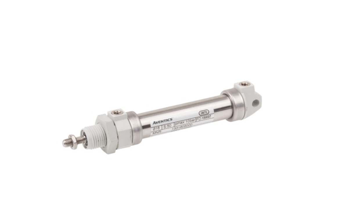 AVENTICS 1333216000 Roundline Cylinder - , 32mm Bore, 160mm Stroke, ICM Series, Double Acting - generaltechuae
