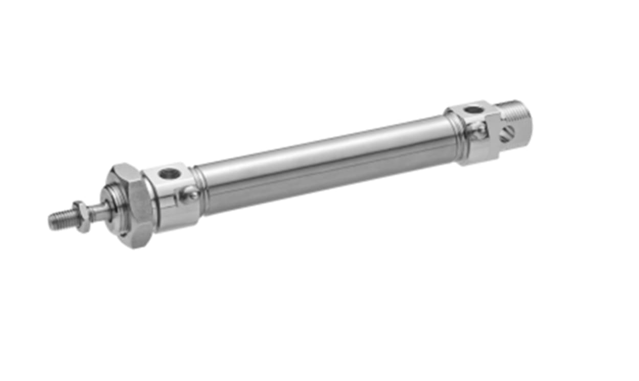 AVENTICS R412020455 Roundline Cylinder - , 20mm Bore, 80mm Stroke, CSL-RD Series, Double Acting - generaltechuae