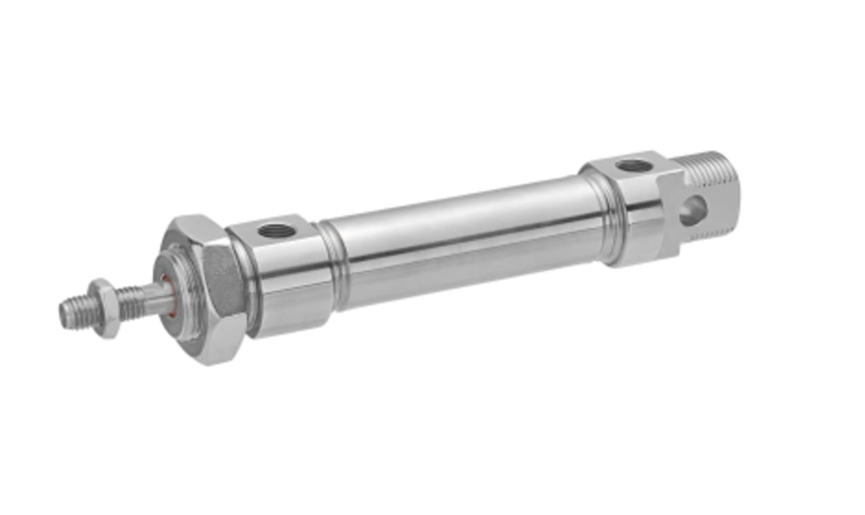 AVENTICS R412020492 Roundline Cylinder - , 25mm Bore, 200mm Stroke, CSL-RD Series, Double Acting - generaltechuae