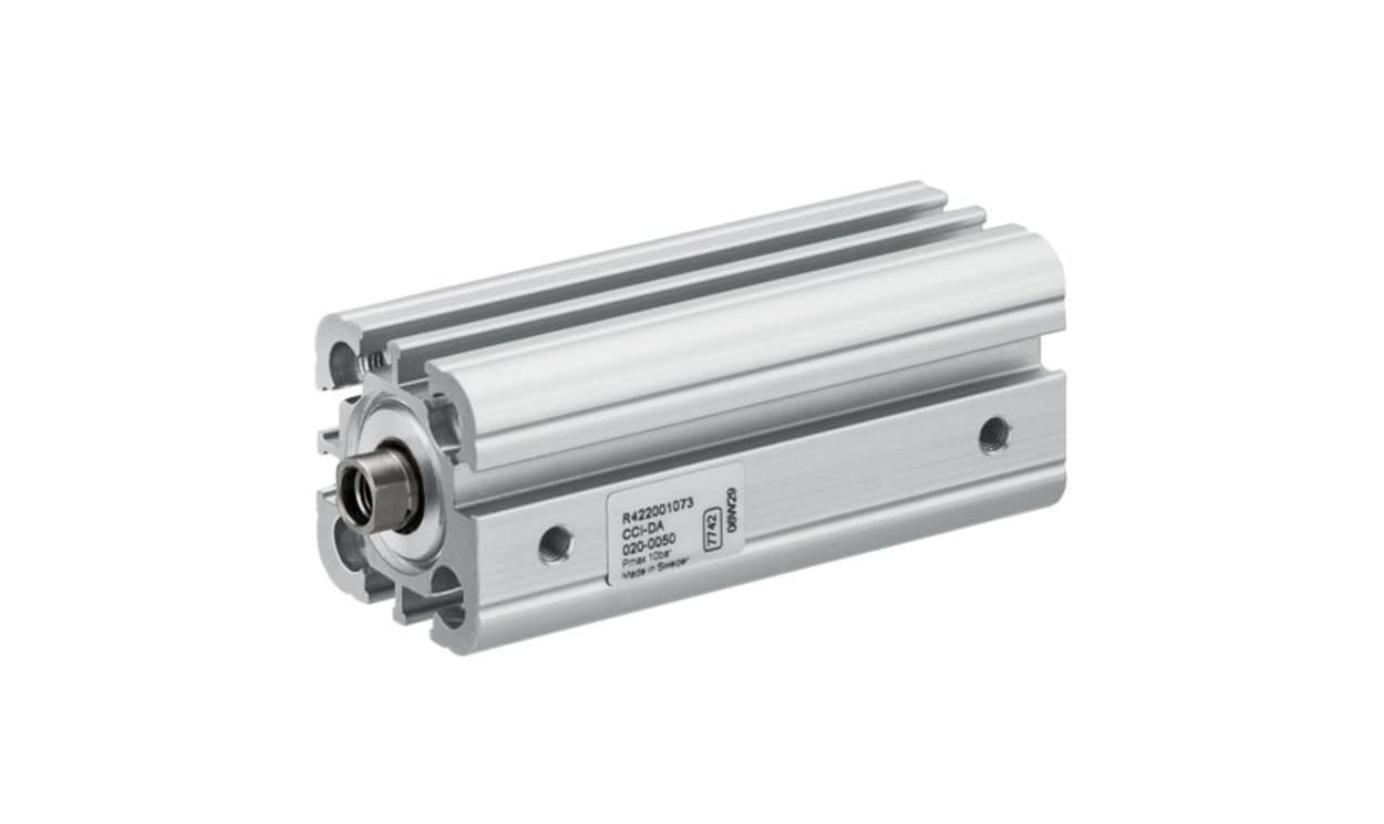AVENTICS R422001127 Pneumatic Compact Cylinder - 50mm Bore, 150mm Stroke, CCI Series, Double Acting - generaltechuae