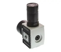 AVENTICS R412006111 G 1/4 Pneumatic Regulator - 0.5bar to 16bar, 1/4in, 16bar max. input - generaltechuae