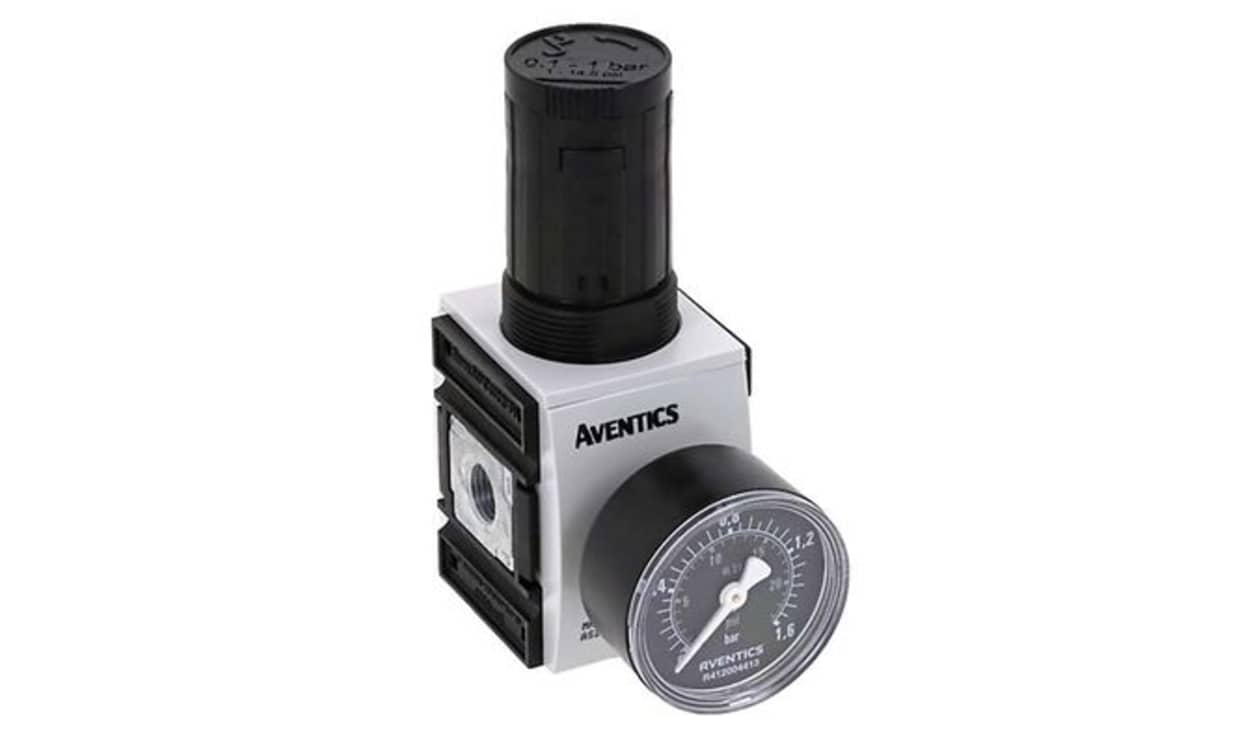 AVENTICS R412006139 G 1/4 Regulator - 0.1bar to 16bar, 0.25 in, 2bar max. input - generaltechuae
