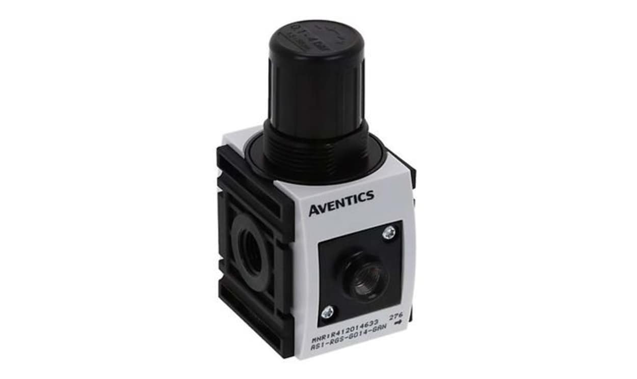 AVENTICS R412014633 G 1/4 Regulator - 0.2bar to 12bar, 0.25 in, 4bar max. input - generaltechuae