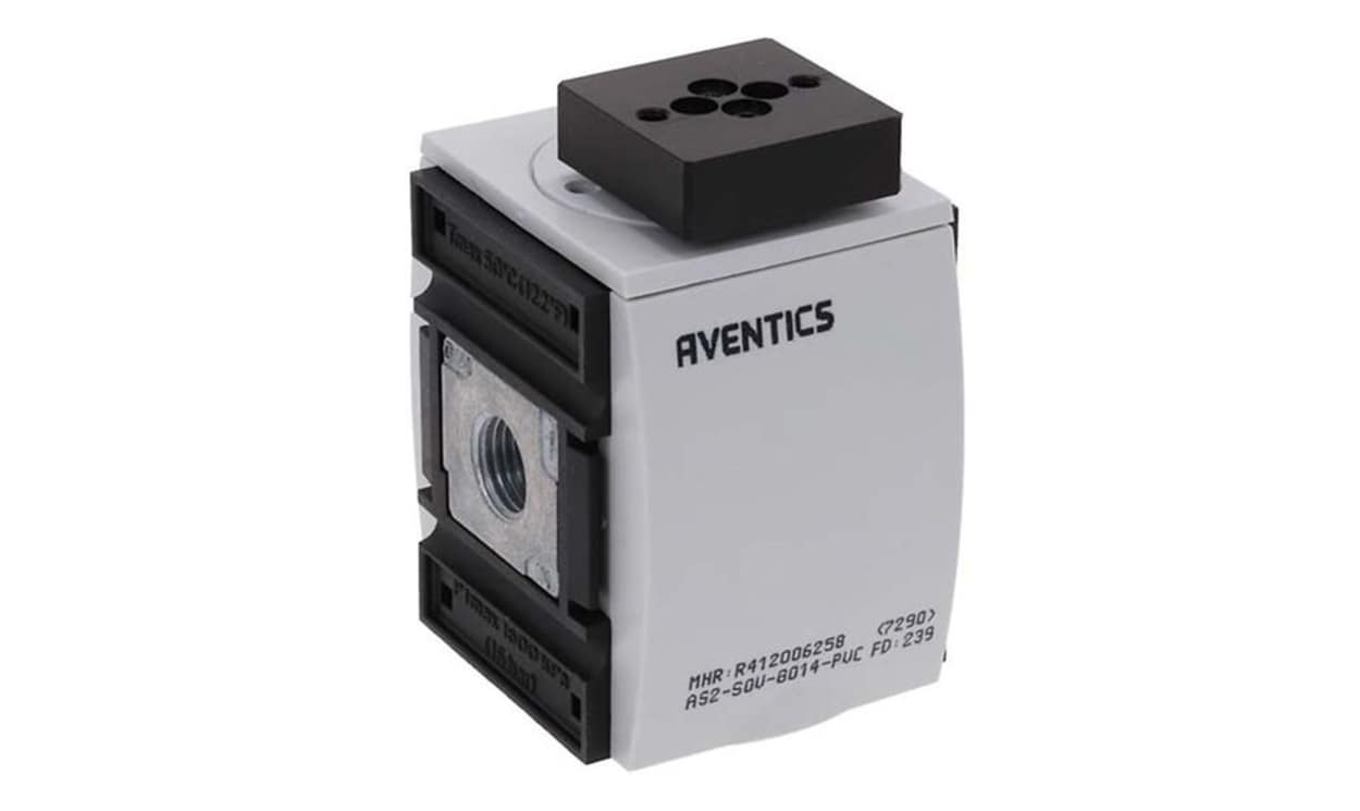 AVENTICS R412006258 G G 1/4 Pneumatic Shut-Off Valve, 2000L/min - generaltechuae