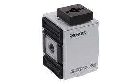 AVENTICS R412007259 G G 1/2 Pneumatic Shut-Off Valve, 4500L/min