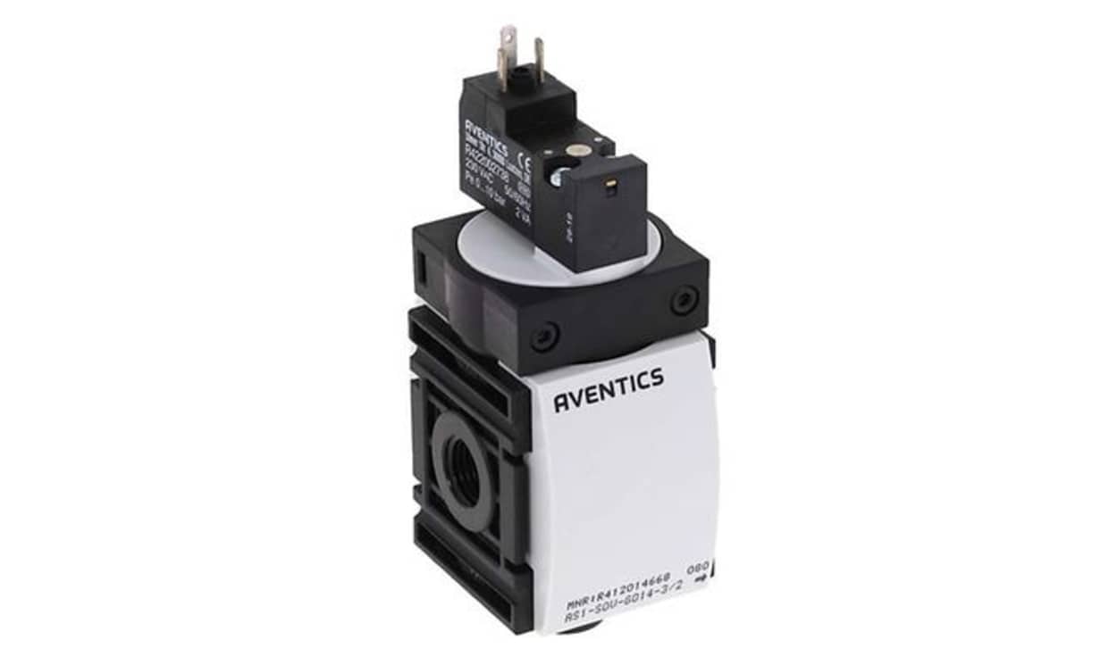 AVENTICS R412014668 G G 1/4 Pneumatic Shut-Off Valve, 2000L/min - generaltechuae