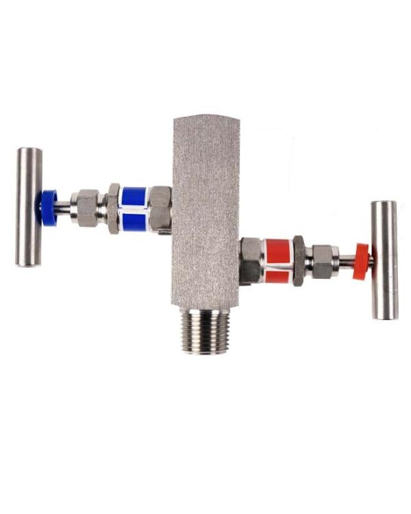 Brannan AVM020 | 2-Valve Manifold, Block and Bleed | 400 bar, 1/2 in NPT - generaltechuae (2)