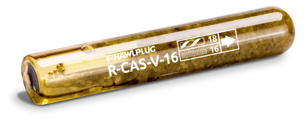 Rawlplug R-CAS-V-10 | R-CAS-V Spin-In Vinylester Capsule Anchor | M10, 10 pcs - generaltechuae