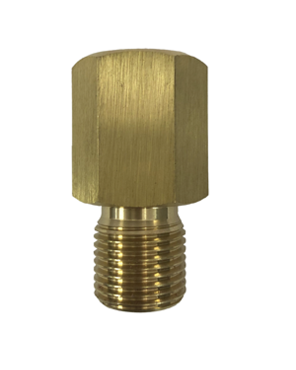 Brannan 39/303/4 | Porous Type Pressure Gauge Snubber | 1/2 in NPT M x F, Brass - generaltechuae