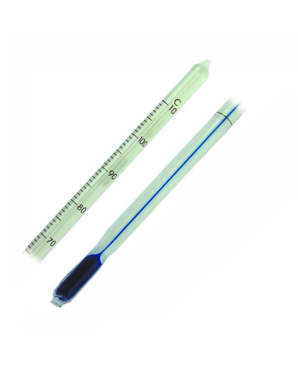Brannan 44/903/8 | breaksafe FEP Coated LO-tox Lab Thermometer | -20 to +150 °C, 1.0 °C div, 305 mm, 76 mm immersion - generaltechuae