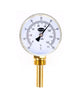Brannan 32/421/0 | General Purpose Bimetal Dial Thermometer | 63 mm, 0 to +120 °C, 1/2 in BSP bottom, 50 mm pocket - generaltechuae