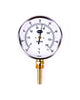 Brannan 32/644/9 | Commercial Bimetal Dial Thermometer | 100 mm, -20 to +60 °C/°F, bottom, 100 mm pocket, pre-calibrated - generaltechuae