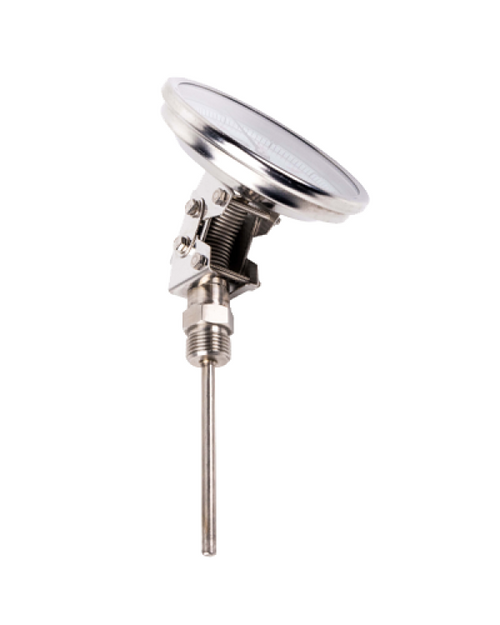 Brannan 74/216/3 | Thermowell for BT041 Bimetal Thermometers | SS304, 225 mm, 1/2 in BSP (M x F) - generaltechuae