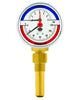 Brannan 36/615/1 | Combined Thermometer & Altitude Gauge | 0 to +120 °C, 0 to 30 metres, Bottom Entry - generaltechuae