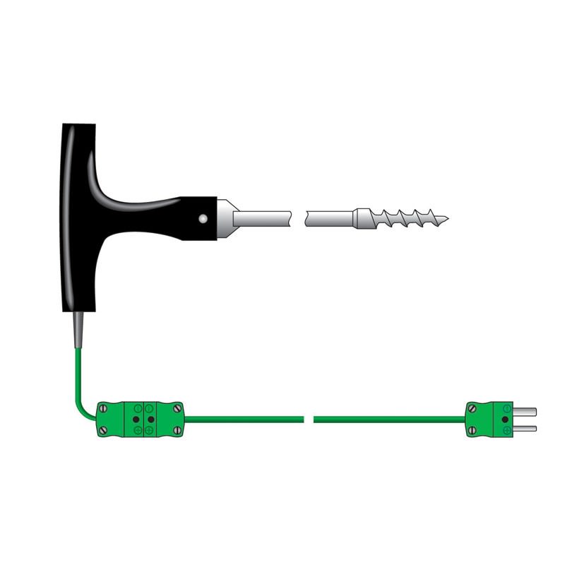 ETI 133-175 | Corkscrew Temperature Probe | Type K, straight lead, Ø8 x 100 mm - generaltechuae (5)