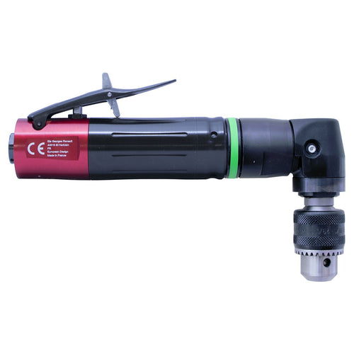 Desoutter DR450-T1800-SHD-90 | Pneumatic Angle Head Drill | 2700 rpm, 8 mm Keyed Chuck, 90° Heavy Duty Head