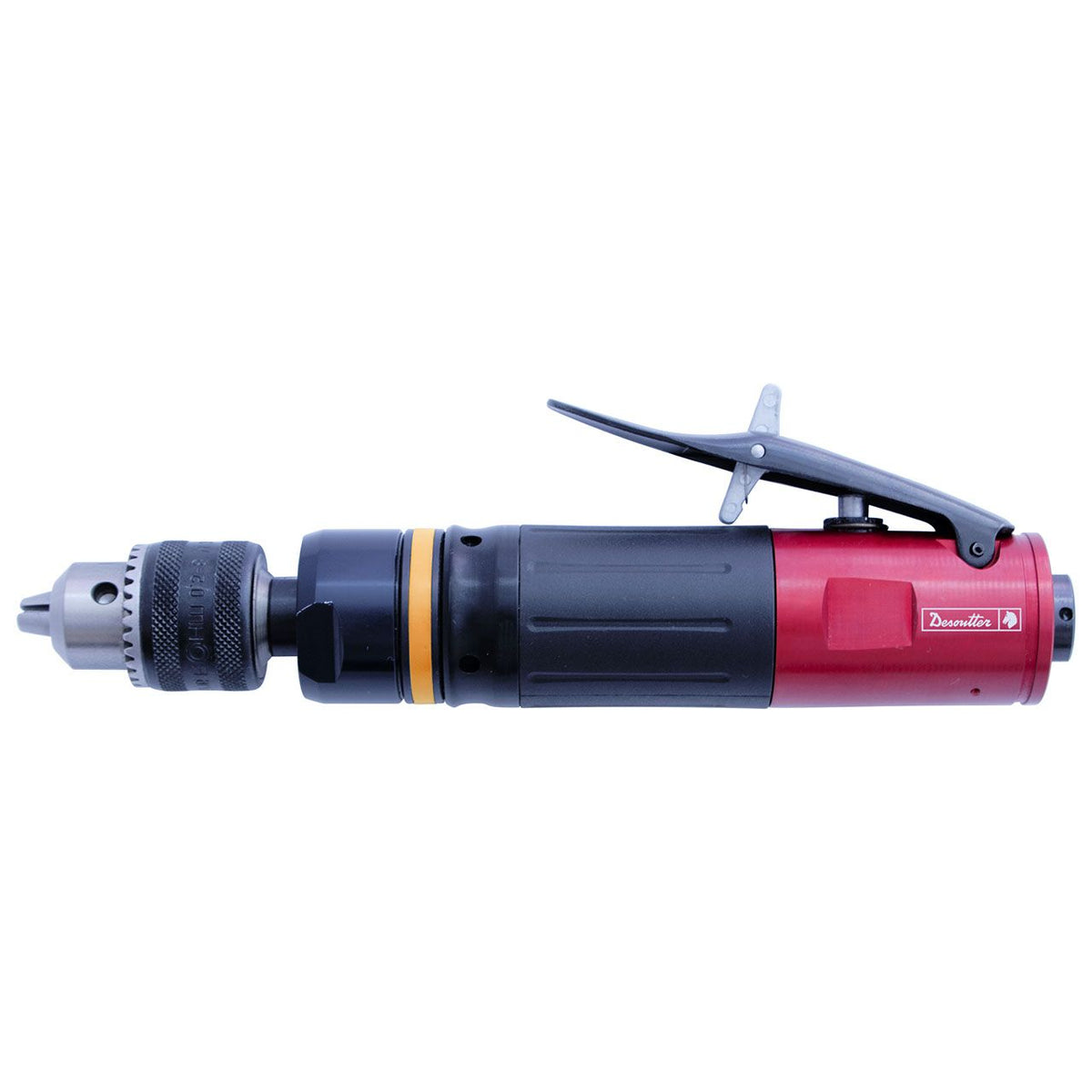 Desoutter DR300-T5500-C8 | Pneumatic Straight Drill with Keyed Chuck | 5500 rpm, 2.3 Nm, 8 mm Chuck
