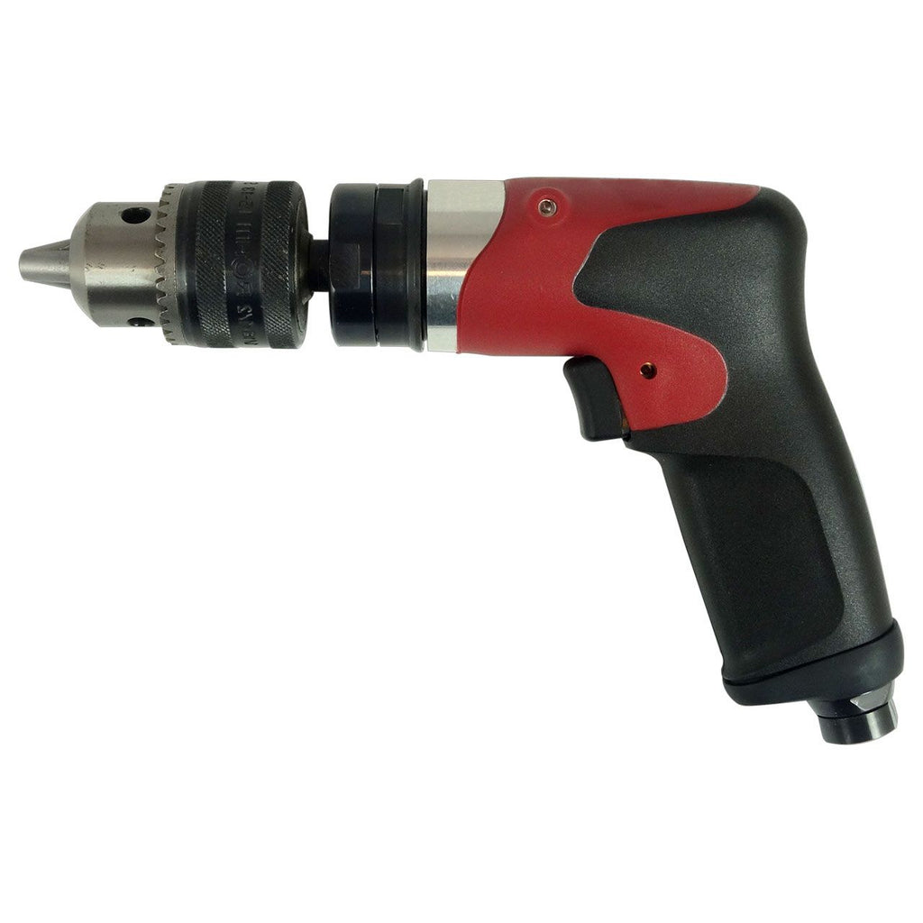 Desoutter DR750-P3300-C10 | Pneumatic Pistol Drill | 3300 rpm, 9.6 Nm, 10 mm Keyed Chuck