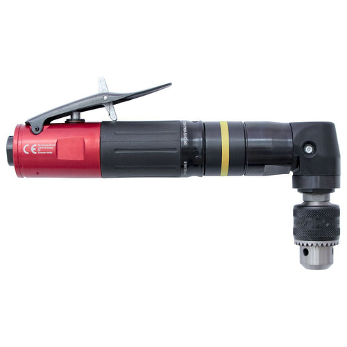 Desoutter DR300-T600-SHD-90 | Pneumatic Angle Head Drill with Keyed Chuck | 600 rpm, 90° Heavy duty Head