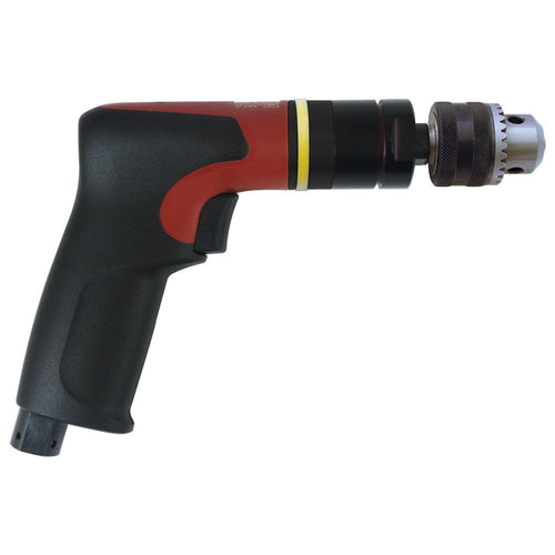 Desoutter DR350-P550-C10 | Pneumatic Pistol Drill | 550 rpm, 18.6 Nm, 10 mm Keyed Chuck