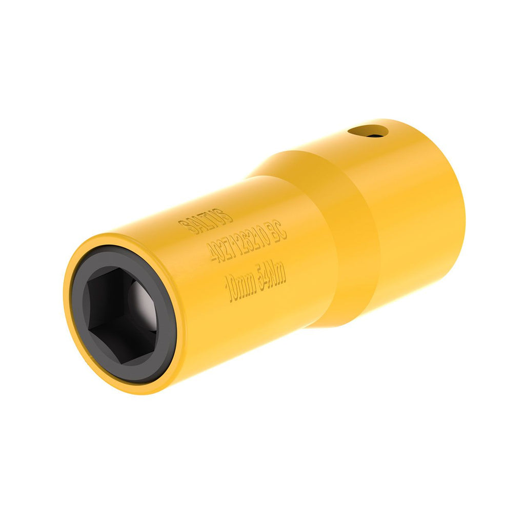 Desoutter Socket-SQ3/8-L80-HEX14-R-SM | 3/8" Square Drive Rotaction Socket | 14 mm, Hexagon, 80 mm