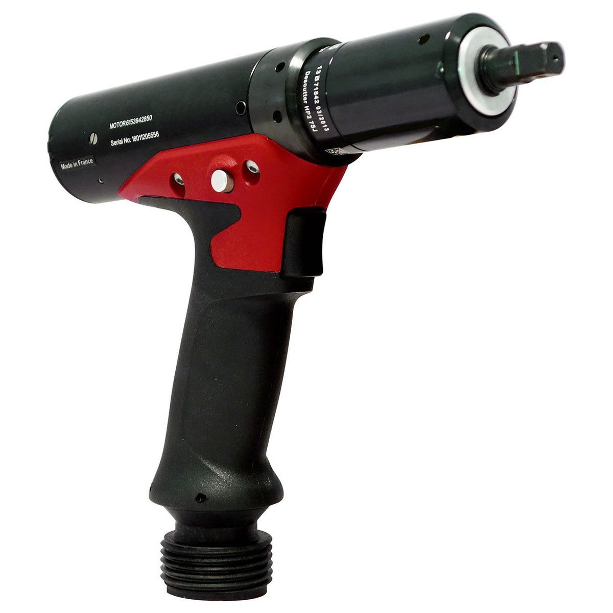 Desoutter ELRT025 P4600 10S | Electric Pulse Pistol Nutrunner | 10-25 Nm, 4600 rpm, 3/8 in Sq