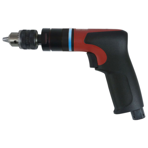 Desoutter DR350-P3000-C8 | Pneumatic Pistol Drill | 3000 rpm, 4 Nm, 8 mm Keyed Chuck