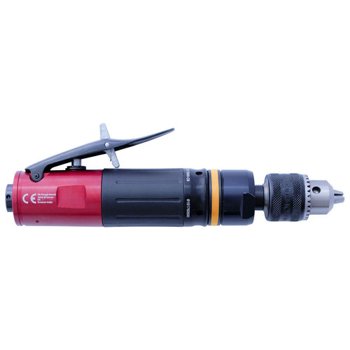 Desoutter DR300-T5500-C8 | Pneumatic Straight Drill with Keyed Chuck | 5500 rpm, 2.3 Nm, 8 mm Chuck
