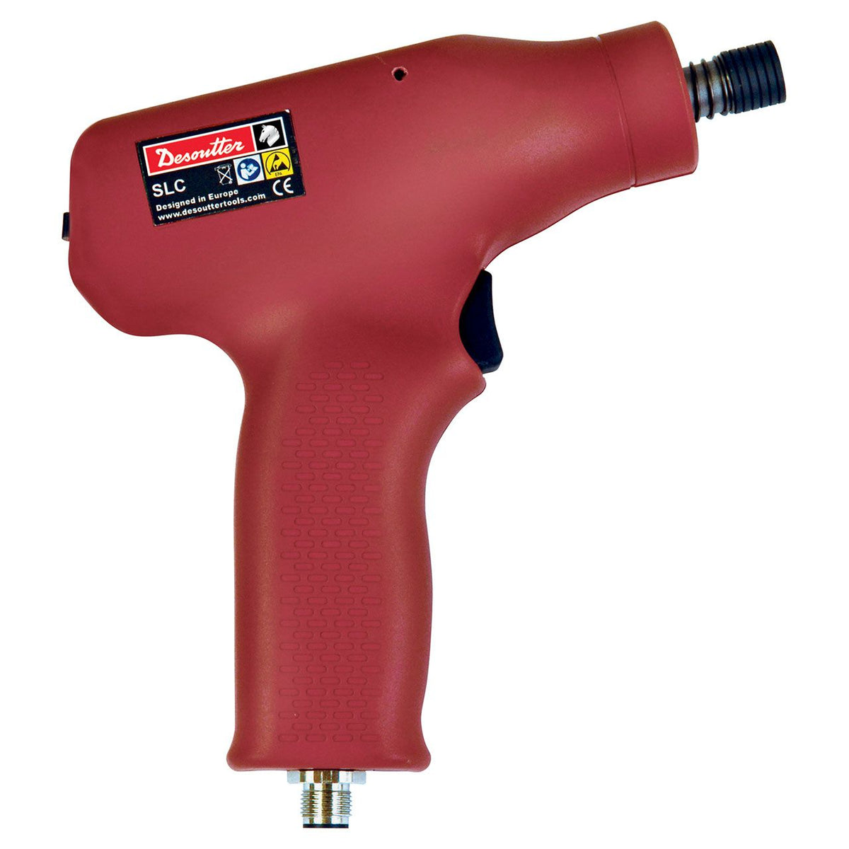 Desoutter SLC100-P600-C4Q | Low Voltage Current Control Pistol Screwdriver | 10 Nm, 600 rpm, 1/4 in Hex