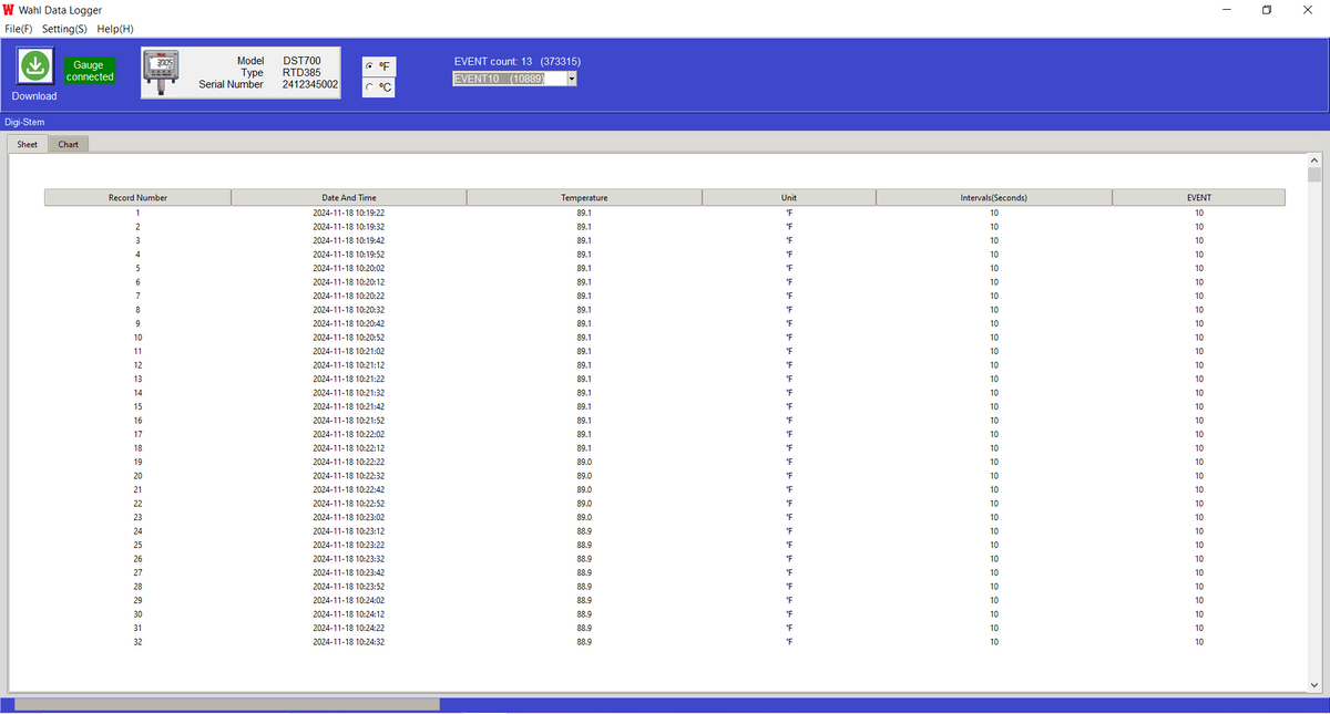 Palmer Wahl 24801 | Digi-Stem Advanced Data Logging Software | Excel Export, Windows - generaltechuae (2)