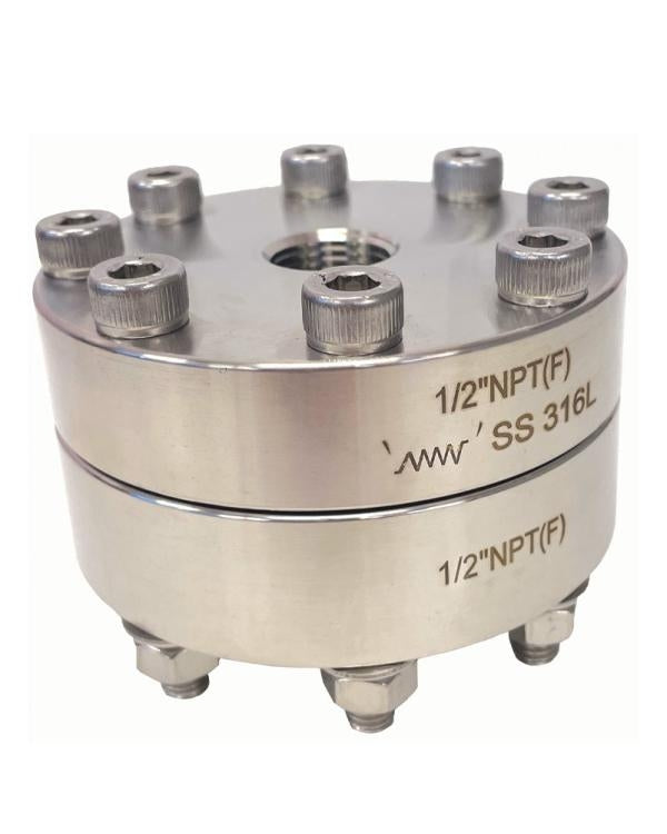 Brannan DS006 | Diaphragm Seal, 2-Piece Heavy Duty | 100 or 400 bar - generaltechuae