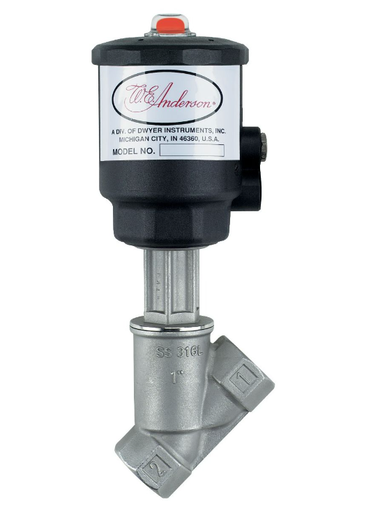 Dwyer Instruments SAV-STE2-NC | Angle seat valve | 1-1/2" NPT | 2-1/2" actuator dia. - generaltechuae