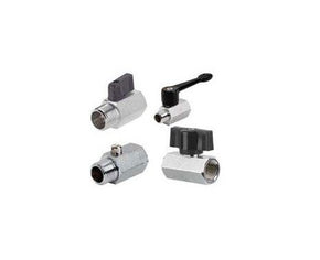 Dwyer Instruments MVB-WF2 | Mini Brass Ball Valve | Wedge handle | 450 psi | 1/4"