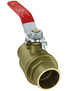 Dwyer Instruments SWBV-04 | Sweat connection brass ball valve | 600 psi | Full port | 1"