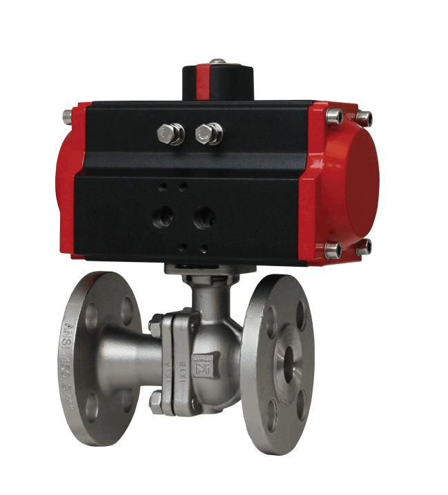 Dwyer Instruments WE04 | 2-Piece flanged stainless steel ball valve - generaltechuae