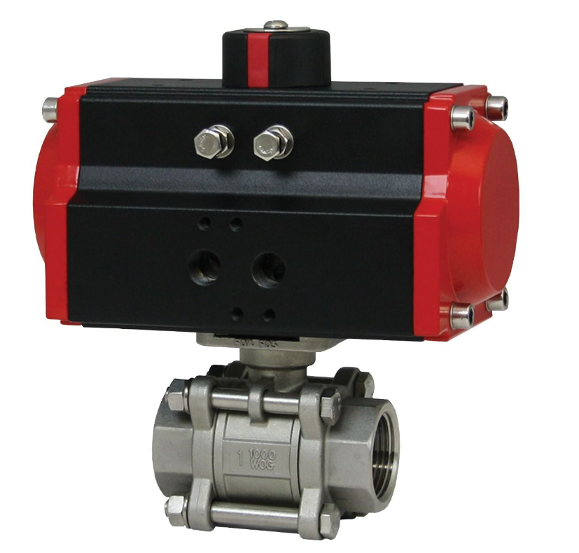 Dwyer Instruments WE06 | 3-Piece NPT stainless steel v-ball valve - generaltechuae